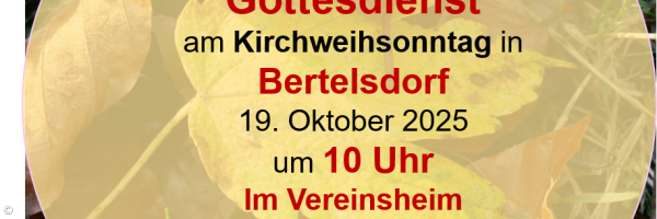 Kirchweih in Bertelsdorf 2025