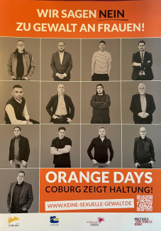 Plakat der Orange Days 2025 
