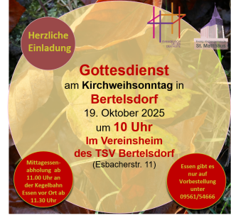 Kirchweih in Bertelsdorf 2025